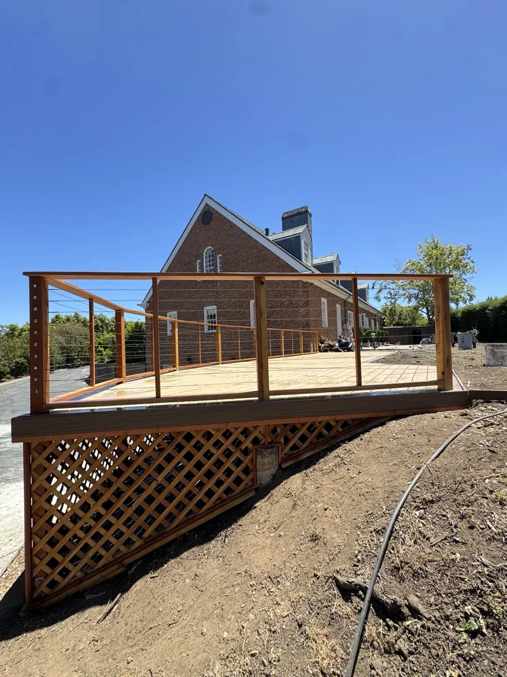 Deck & Cable Railing — FRAMEX project portfolio